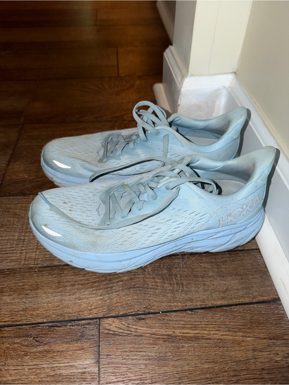 Hoka Women's Light Blue Running Shoes